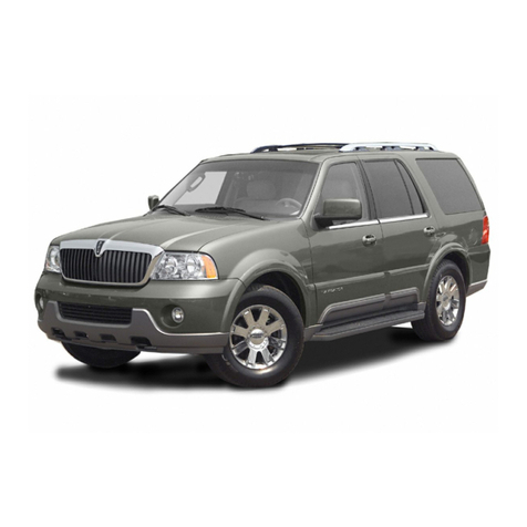 Lincoln Aviator 2004 User manual