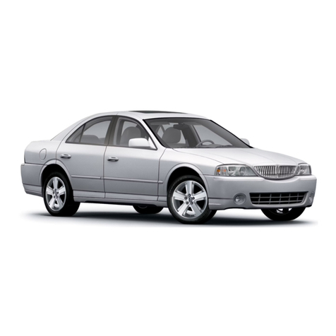 Lincoln 2006 LS User manual