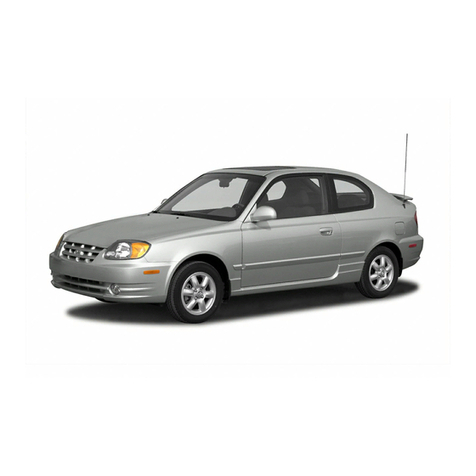 Hyundai 2005 Accent owner's manual