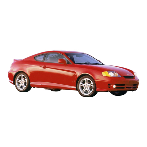 Hyundai 2003 Tiburon owner's manual