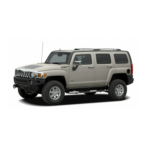 Hummer 2007 H3 owner's manual