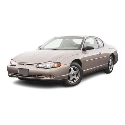 Chevrolet 2004 Monte Carlo User manual