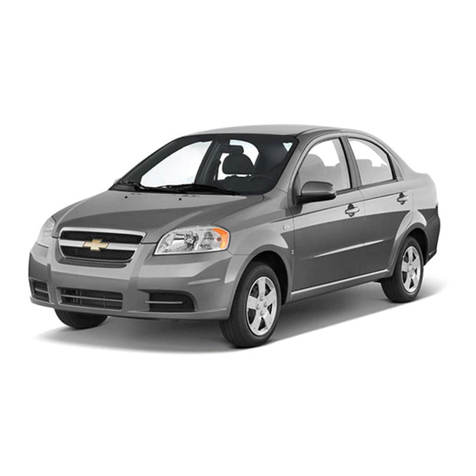 Chevrolet 2006 Aveo User manual