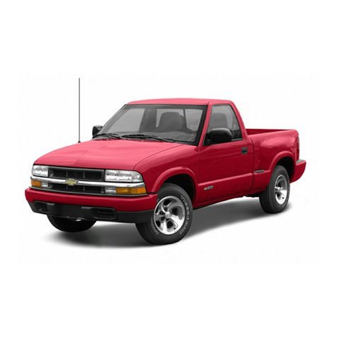 Chevrolet 2003 S10 Pickup User manual Chevrolet 2003 S10 Pickup User manual