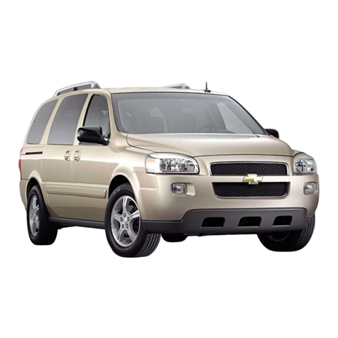 Chevrolet 2008 Uplander User manual