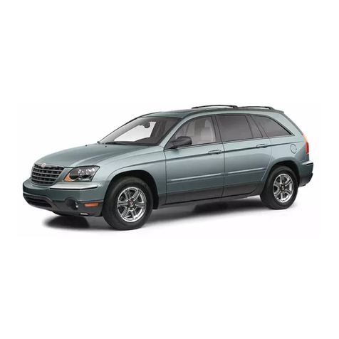 Chrysler 2006 Pacifica User manual Chrysler 2006 Pacifica User manual