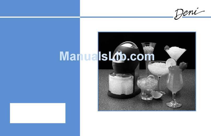 Deni 6100 Instructions for proper use and care