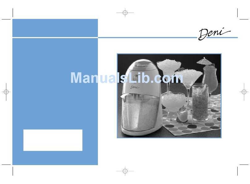 Deni 6000 Instructions for proper use and care