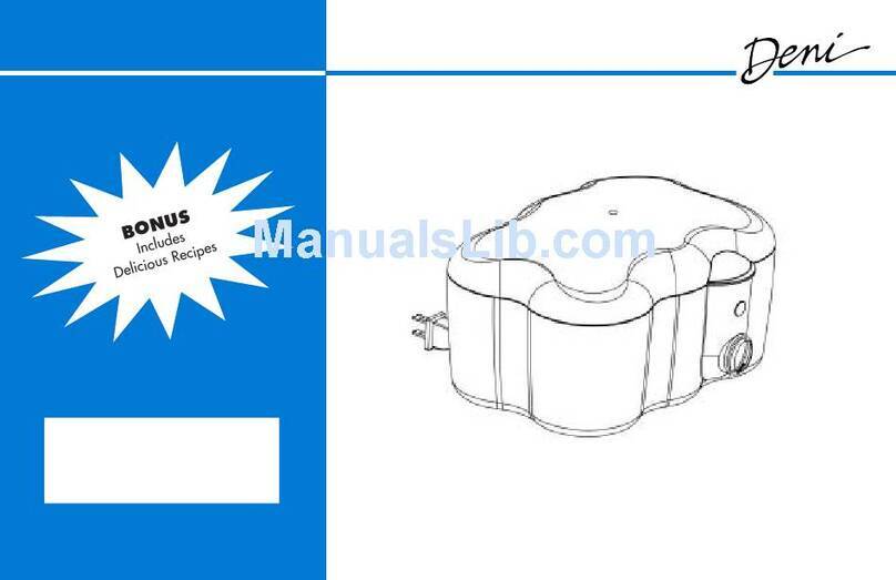 Deni 5600 Use and care instructions