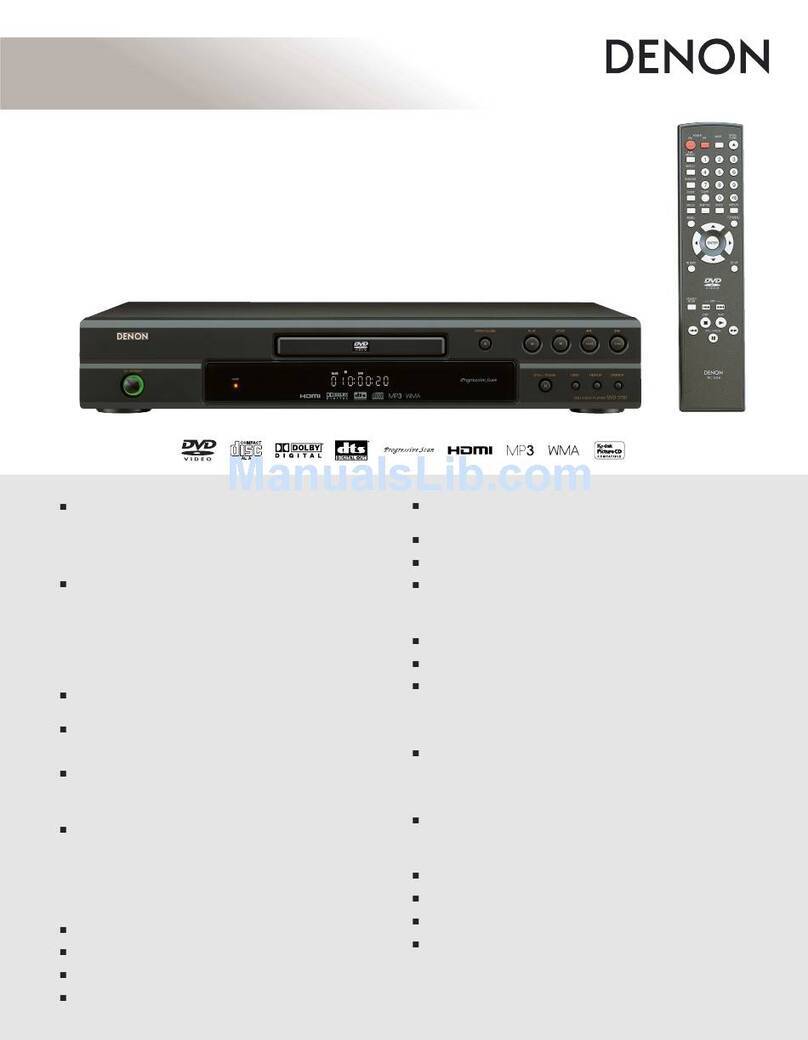 Denon DVD-1730 User manual