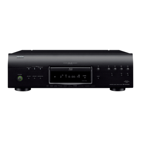 Denon DBP-4010UDCI User manual