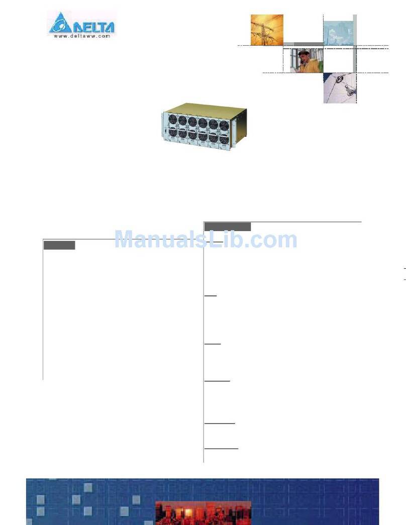 Delta Electronics HDS 1300 User manual