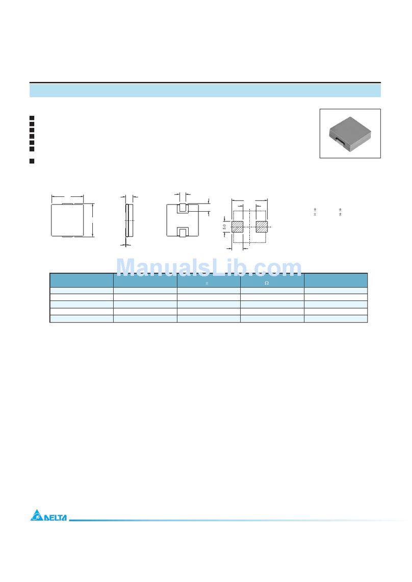 Delta Electronics HAH1340 User manual