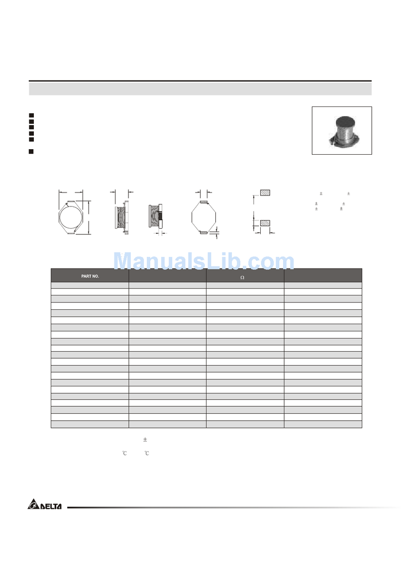 Delta Electronics SISN811 User manual Delta Electronics SISN811 User manual