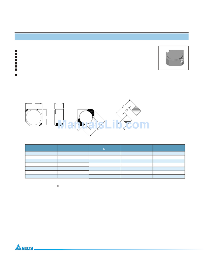 Delta Electronics SILM320A User manual