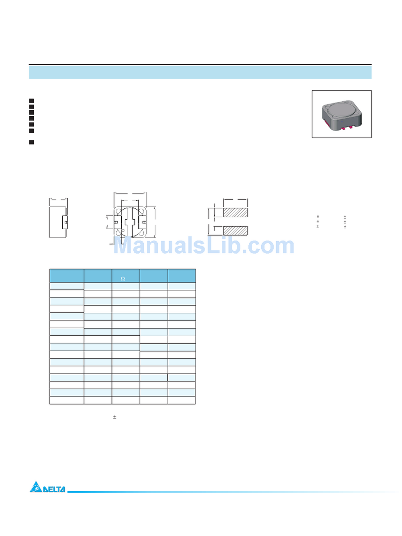 Delta Electronics SIQ1040 User manual Delta Electronics SIQ1040 User manual