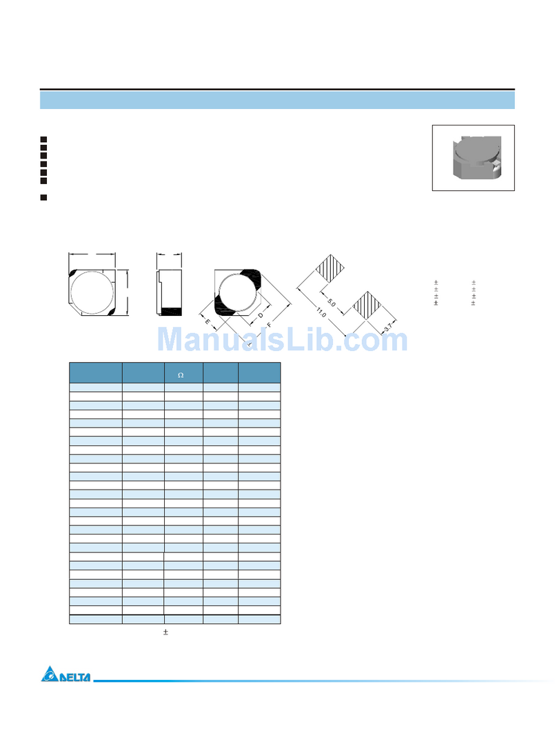 Delta Electronics SILM827 User manual Delta Electronics SILM827 User manual