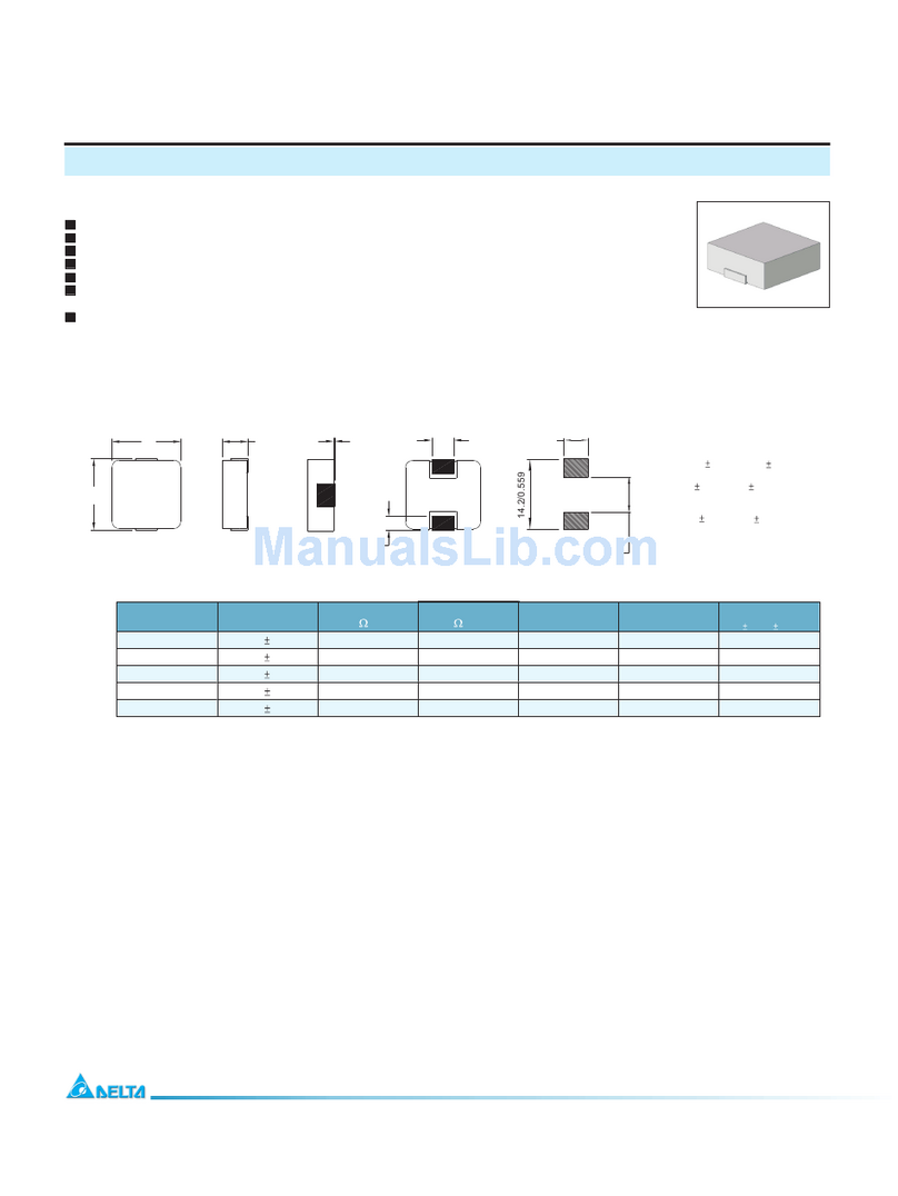 Delta Electronics MPO135 User manual Delta Electronics MPO135 User manual