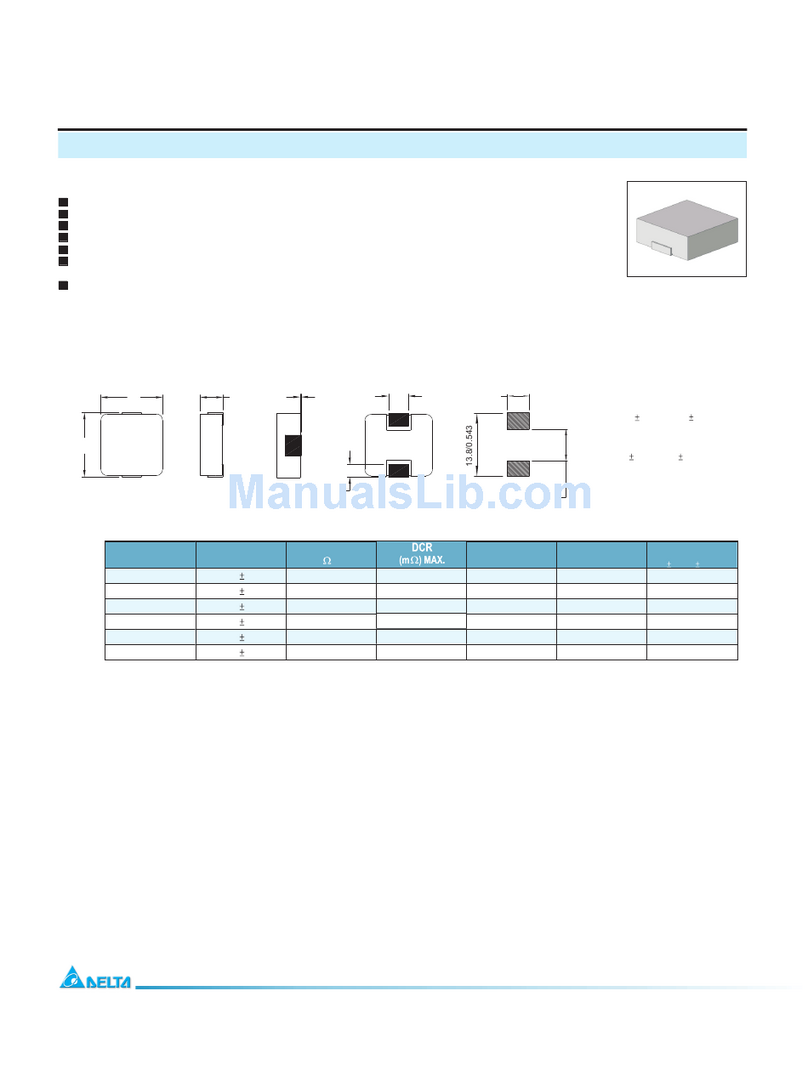 Delta Electronics MPL136 User manual