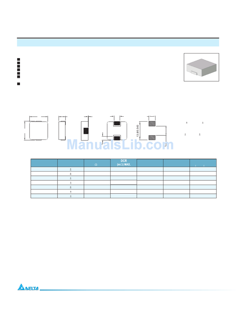 Delta Electronics MPL135 User manual