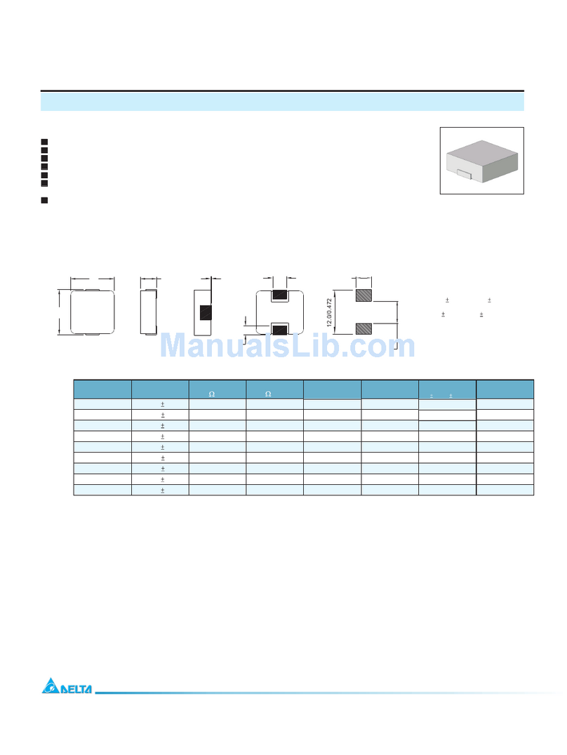 Delta Electronics MPO10X User manual Delta Electronics MPO10X User manual
