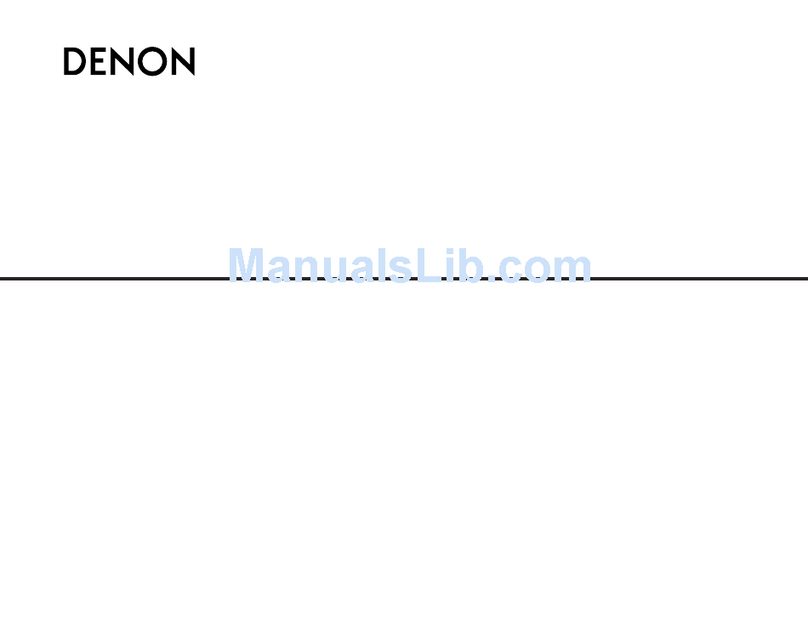 Denon MULTEQXT AVR-4806 User manual