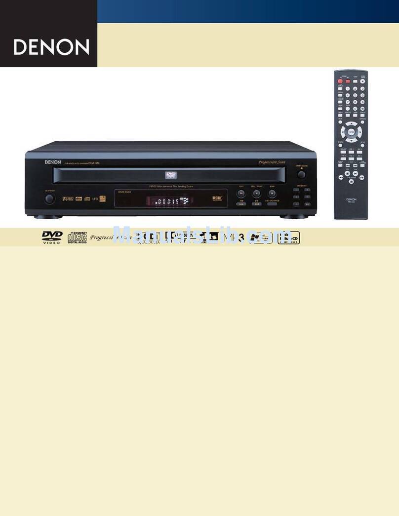 Denon DVM-1815 Specifications