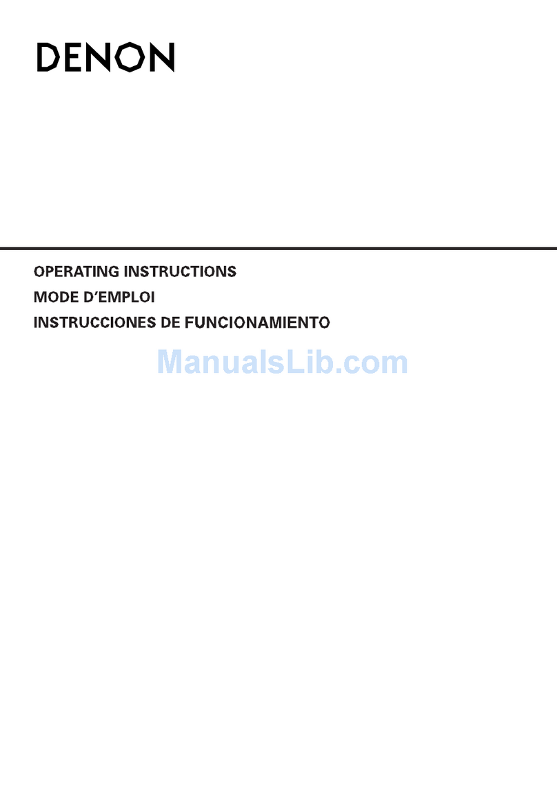 Denon DVD-557 User manual