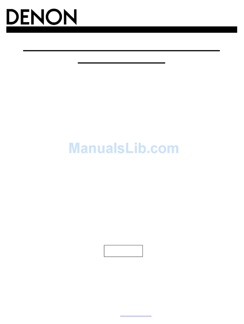 Denon DVD-5900 User manual