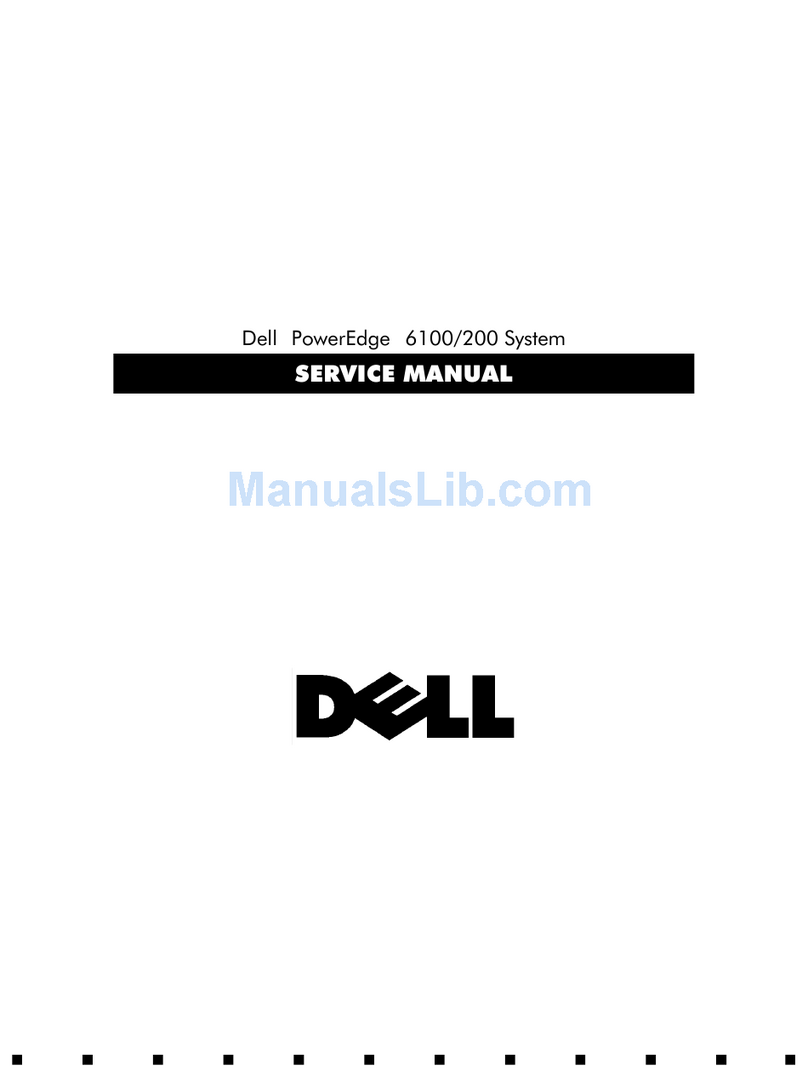 Dell 6100 Service manual