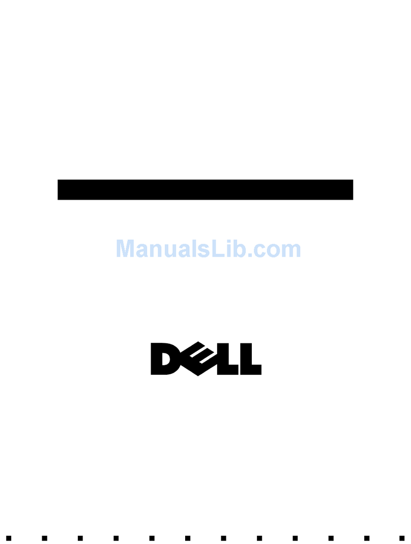 Dell Dimension 4100 User manual Dell Dimension 4100 User manual