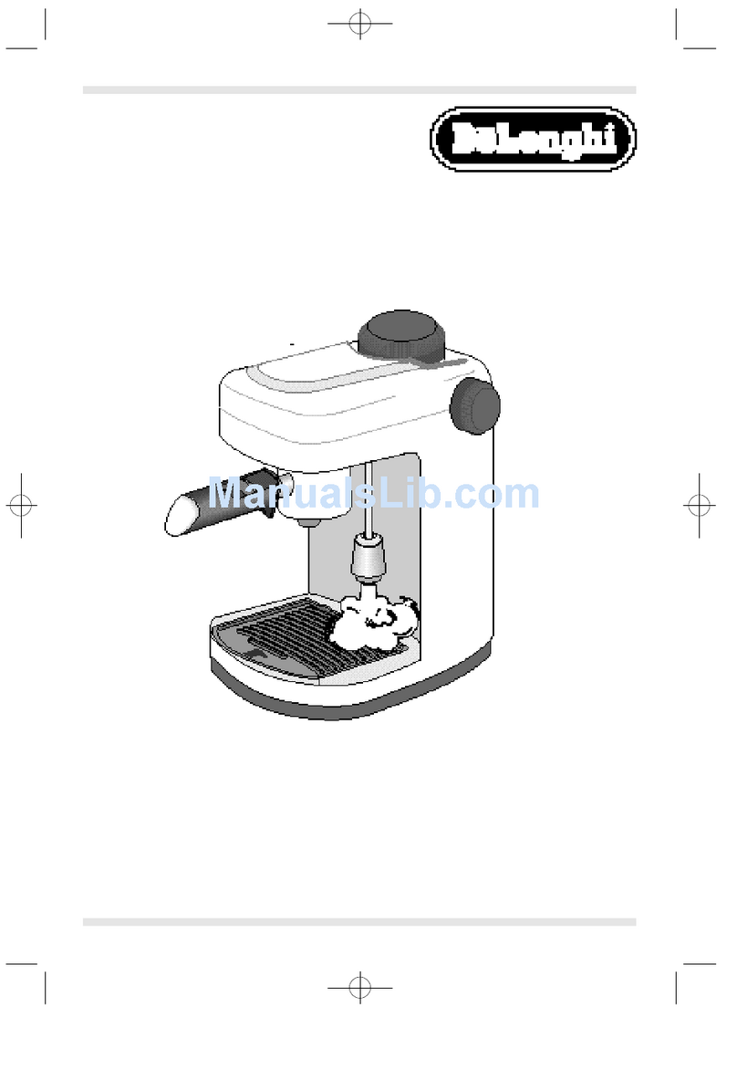 DeLonghi BAR 4 Owner's instructions