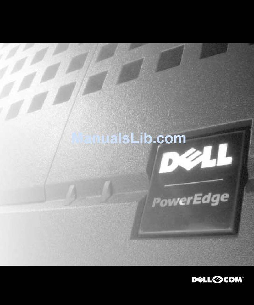Dell PowerEdge 8450 Installation and operation manual