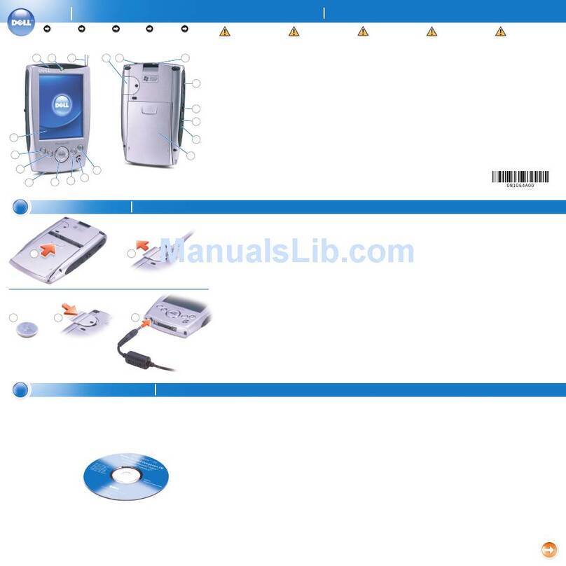 Dell Axim X5 Start here