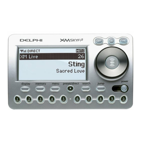 Delphi SkyFi2 SA10102 User manual