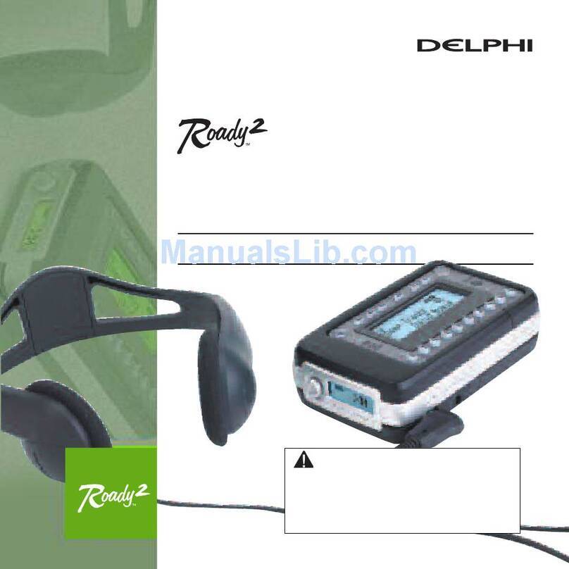 Delphi Roady 2 SA10109-11P1 User manual