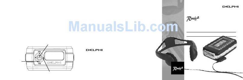 Delphi Roady 2 SA10109-11P1 quick guide
