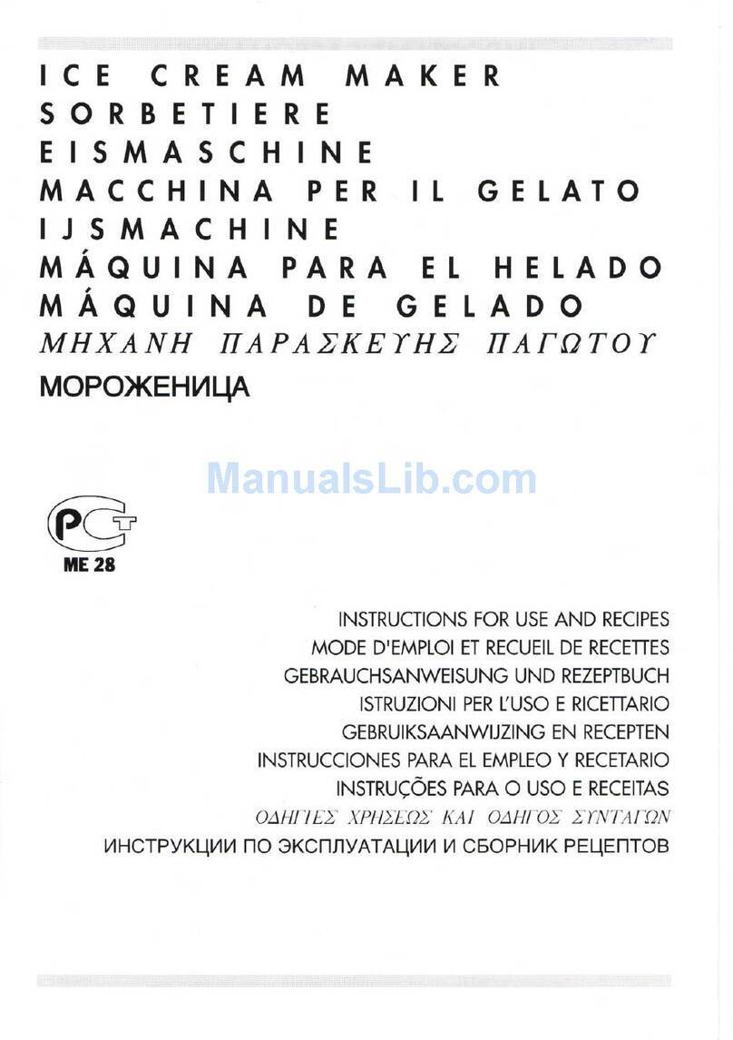 DeLonghi ICK8500 Instructions for use and recipes
