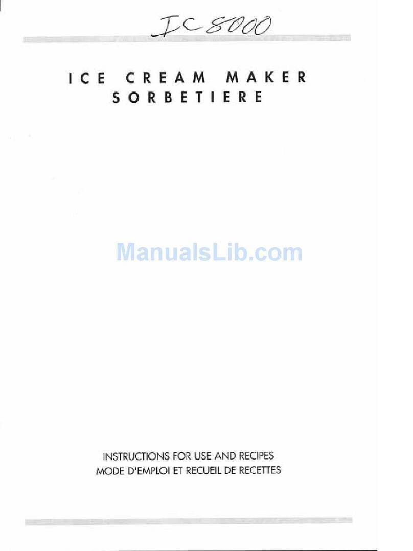 DeLonghi IC8000 Instructions for use and recipes
