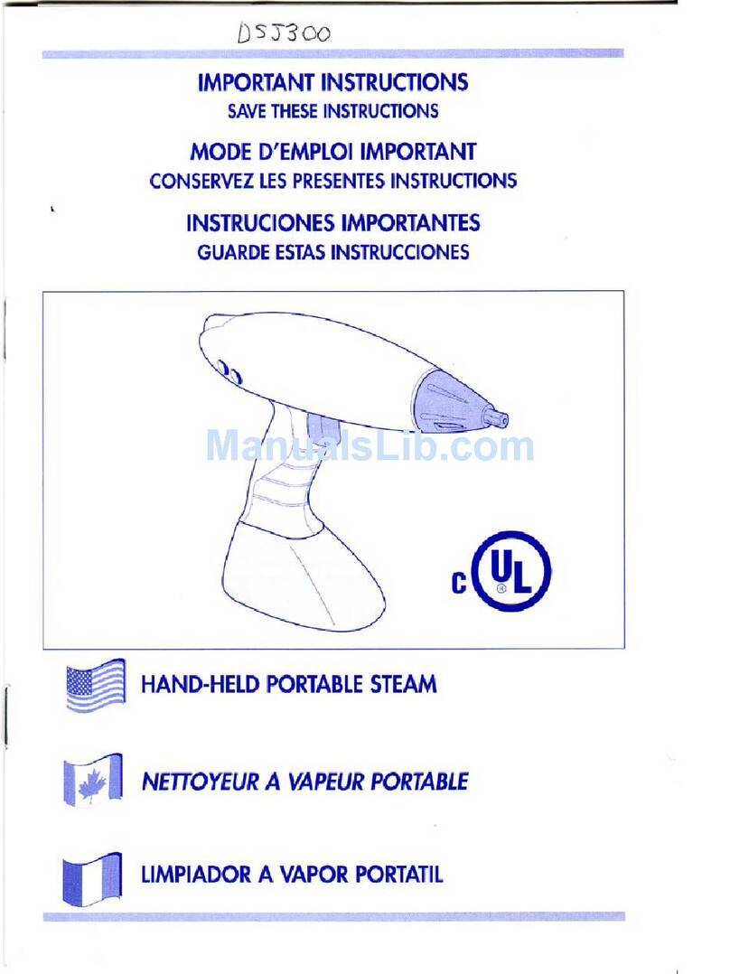 DeLonghi DSJ300 Installation instructions manual