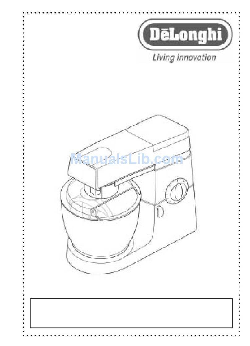 DeLonghi DSM700 Series instruction manual