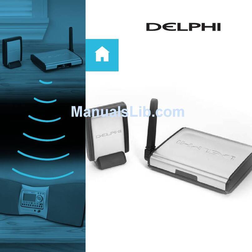 Delphi SA10116-11B1 user guide