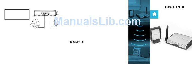 Delphi SA10116-11B1 quick guide