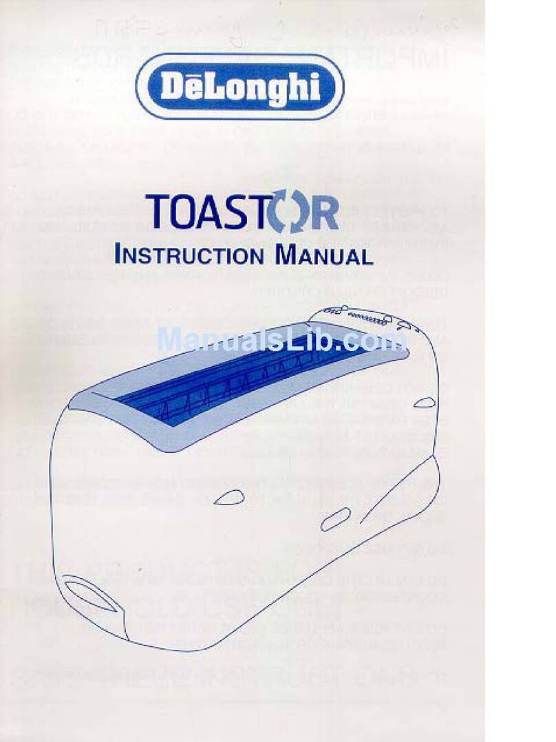 DeLonghi TC100 User manual
