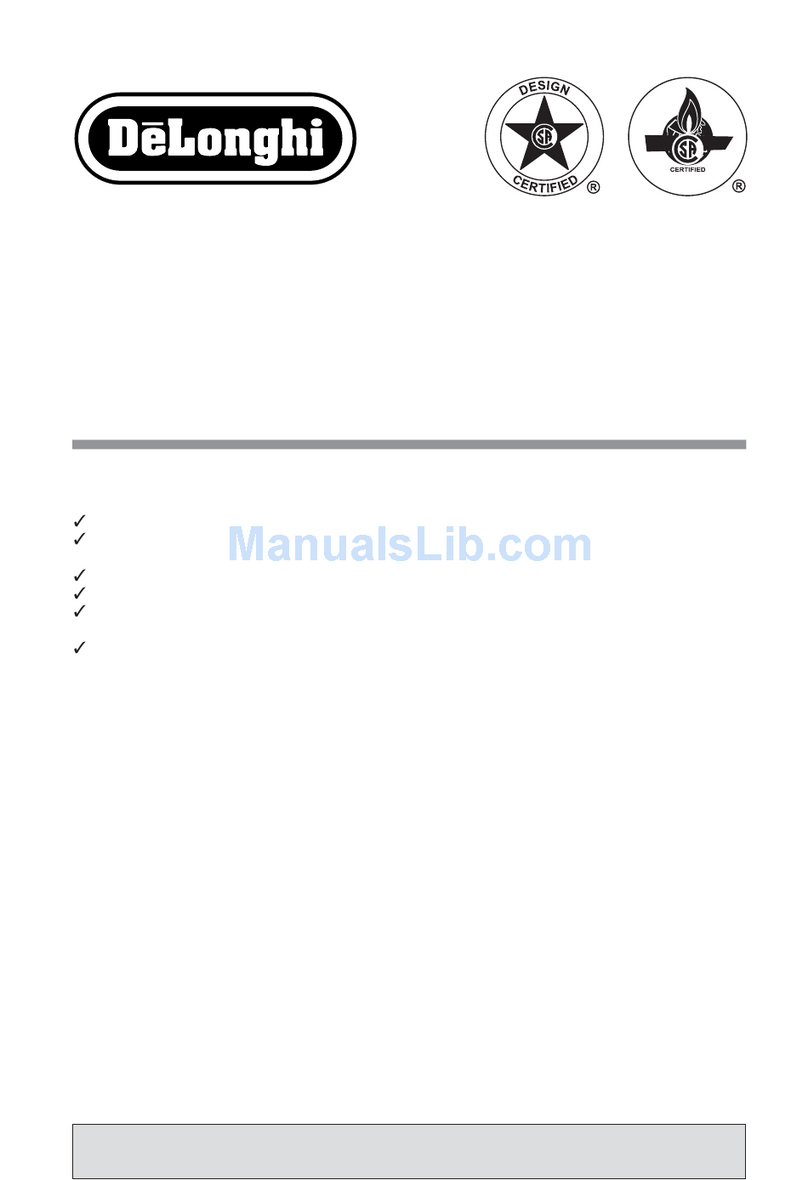DeLonghi DEBIG24 User operating instructions