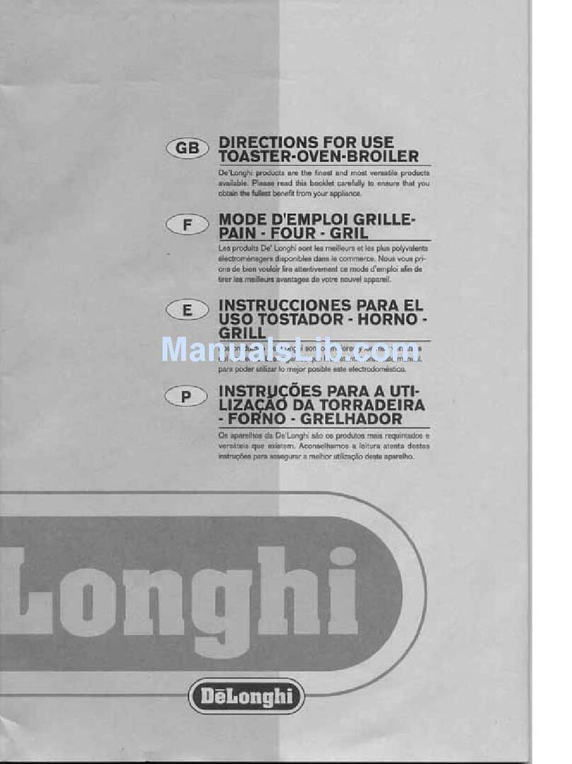 DeLonghi XA660 Manual