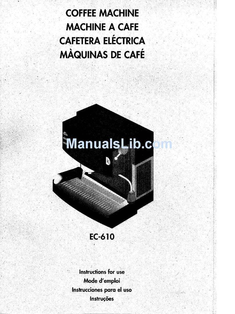 DeLonghi EC-610 Instructions for use