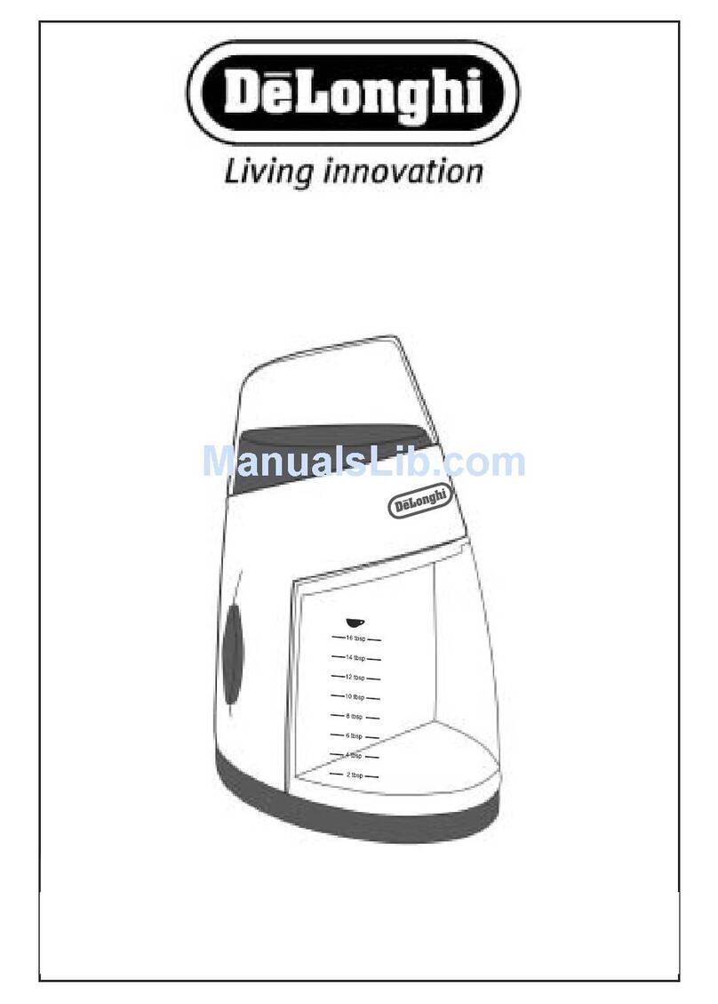DeLonghi DCG49 Series instruction manual