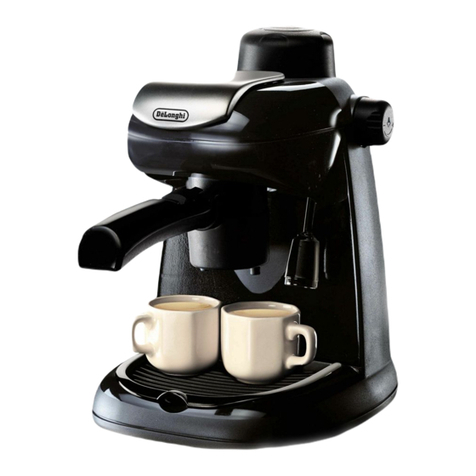 DeLonghi EC5 Important instructions