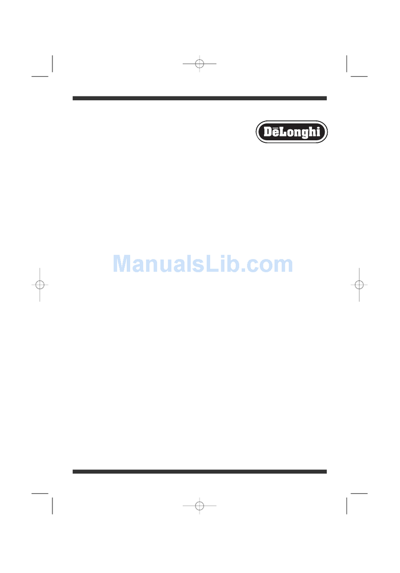 DeLonghi DFH233 User manual DeLonghi DFH233 User manual